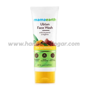 Mamaearth | Ubtan Face Wash with Turmeric and Saffron for Tan Removal - 100 ml