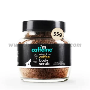 mCaffeine Naked and Raw Coffee Body Scrub – 55 g