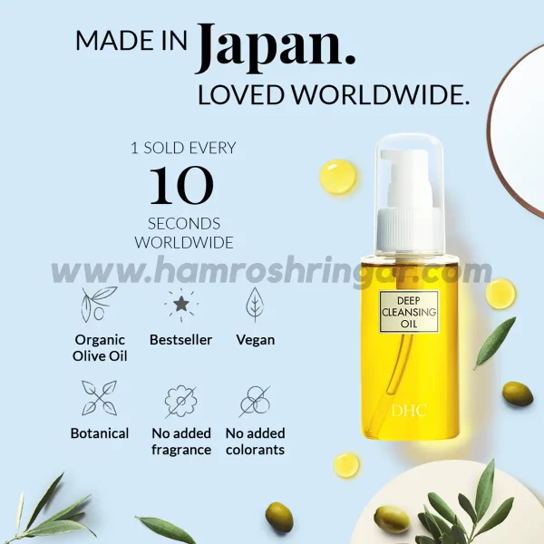 DHC Deep Cleansing Oil – Made in Japan. Loved Worldwide