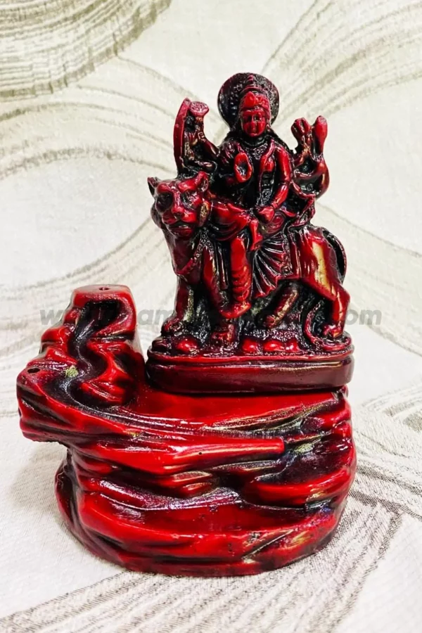 Durga Mata Smoke Backflow Fountain Incense Burner