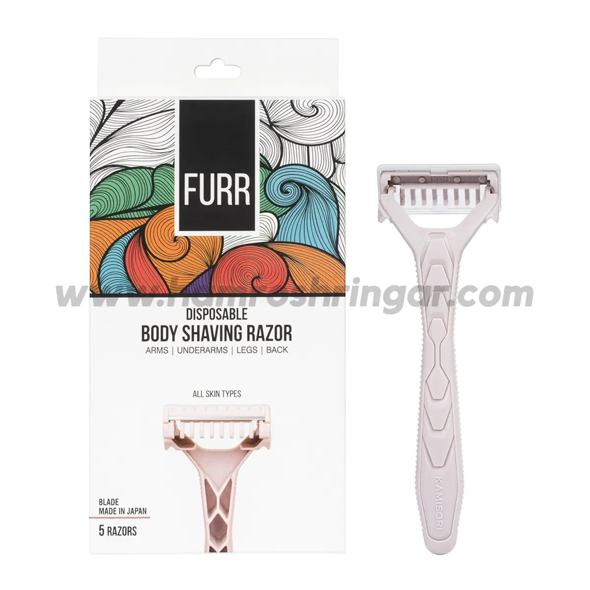 Furr Disposable Body Shaving Razor - Pack of 5 - Online Shopping in ...