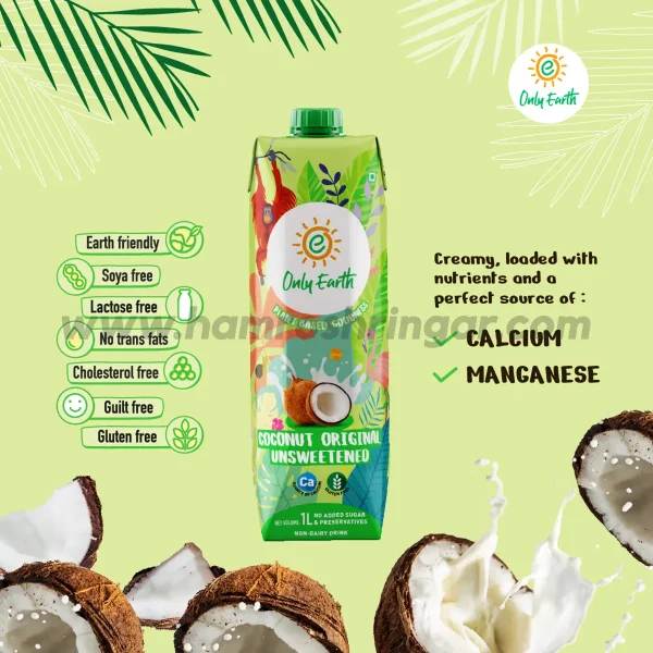 Only Earth Coconut Milk - Features