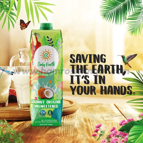Only Earth Coconut Milk - Saving the Earth, It's in Your Hands
