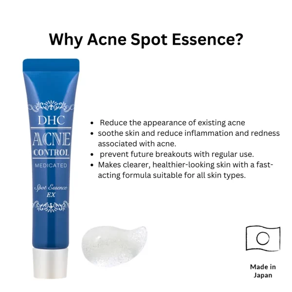 DHC Medicated Acne Control Spot Essence EX - Why Acne Spot Essence?