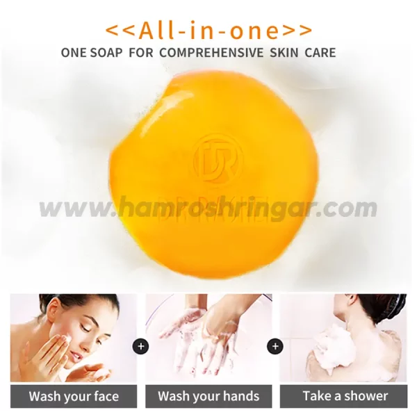 Dr. Rashel Vitamin C Brightening & Anti-Aging Whitening Soap - All in One