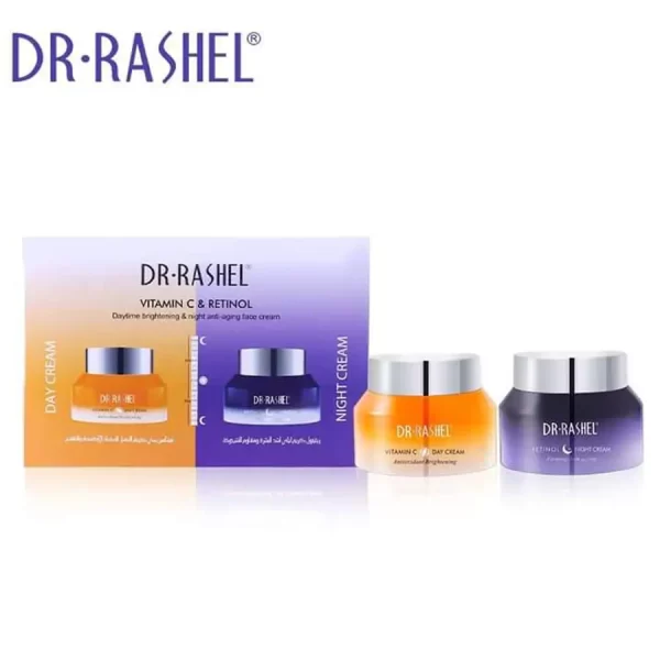 Dr. Rashel Vitamin C & Retinol Day and Night Time Brightening and Anti-Aging Face Cream
