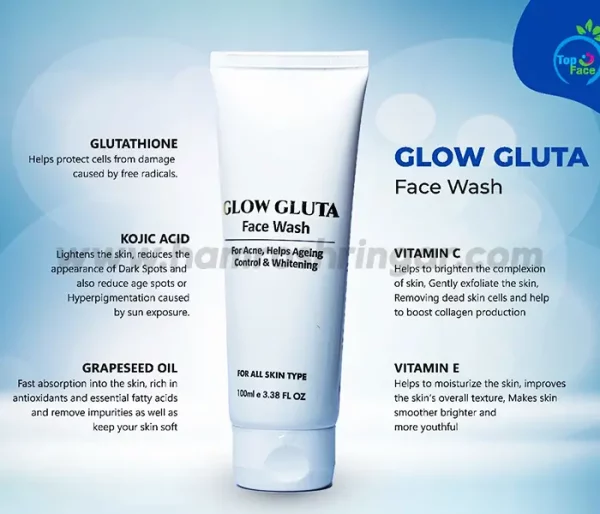 Glow Gluta Face Wash - Ingredients