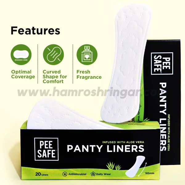 Pee Safe Aloe Vera Panty Liners – Features