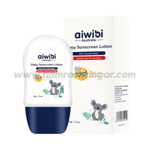 Aiwibi Baby Sunscreen Lotion SPF 30 with Aloe Vera Leaf Extract - 50 ml