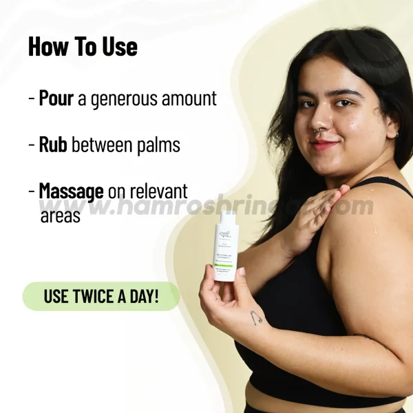 Chemist at Play Stretch Mark & Scar Fading Oil - How to Use