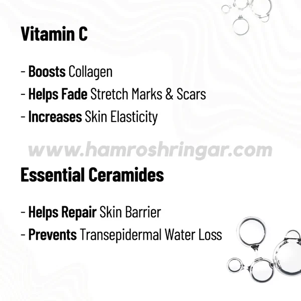 Chemist at Play Stretch Mark & Scar Fading Oil - Vitamin C and Essential Ceramides