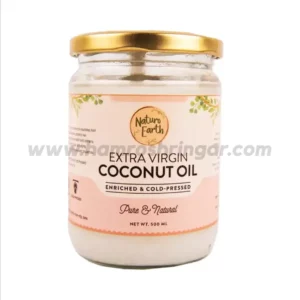 Naturo Earth Organic Cold Pressed Extra Virgin Coconut Oil - 500 ml
