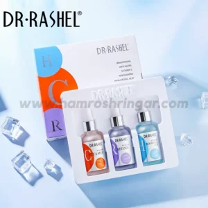 Dr. Rashel Complete Facial Serum Set | Vitamin C Serum, Hyaluronic Acid Serum, Retinol Serum (Pack of 3) - 30 ml each