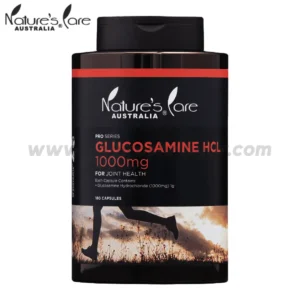 Featured image for “Nature's Care Australia Glucosamine HCL, 1000mg - 180 Capsules”