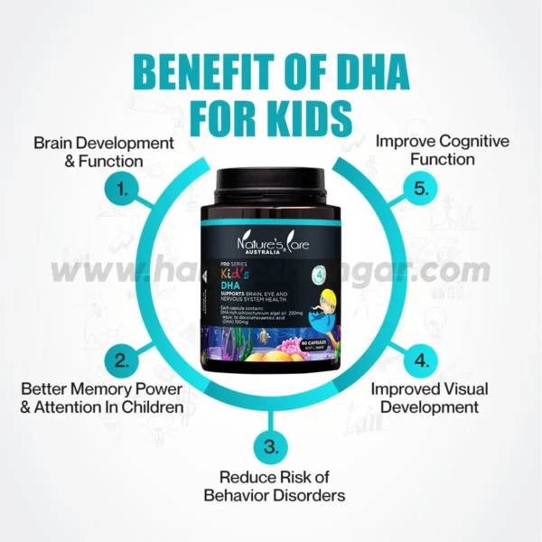 Nature's Care Australia Kid's DHA - Benefit of DHA for Kids