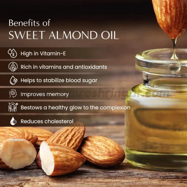 Naturo Earth Sweet Almond Oil - Benefits