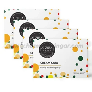 ALZIBA CARES Cream Care Beauty Nourishing Soap - 100 gm (Pack of 4)