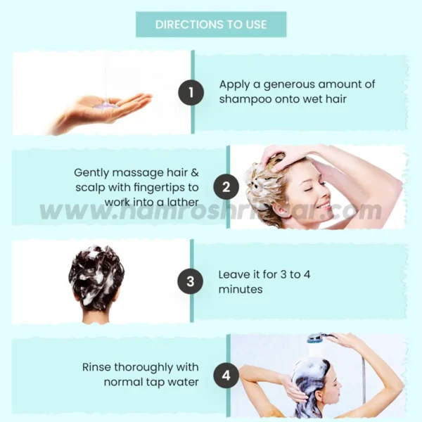 ALZIBA CARES Hair Fall Control Shampoo (Keratin Therapy) - How to Use?