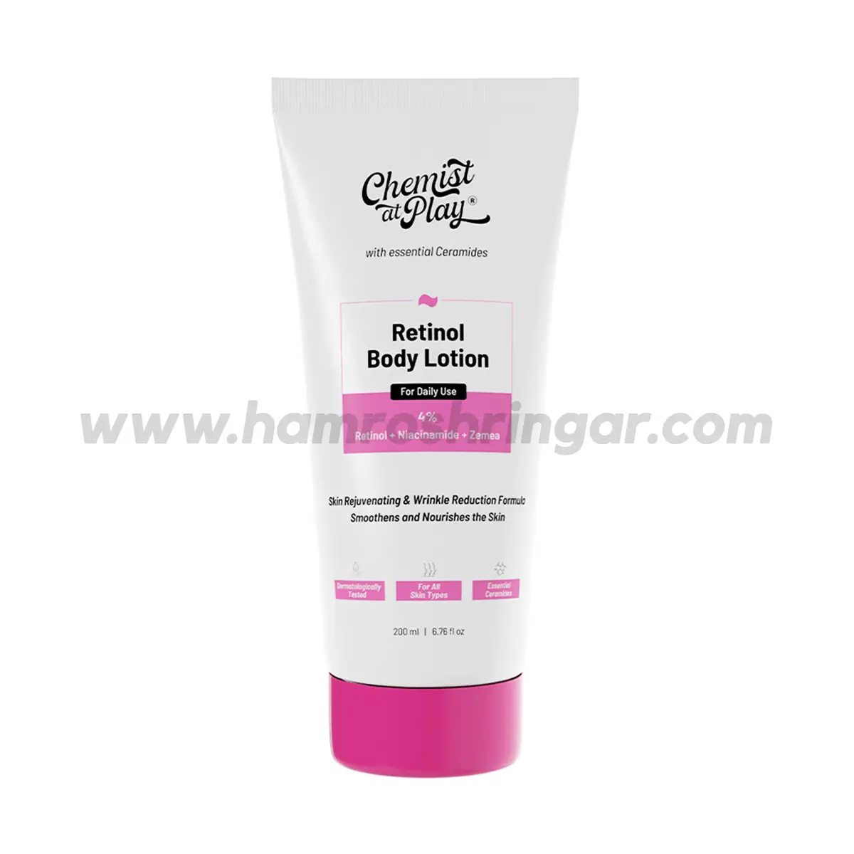 Chemist at Play Retinol Body Lotion 200 ml Online Shopping in Nepal Shringar Store