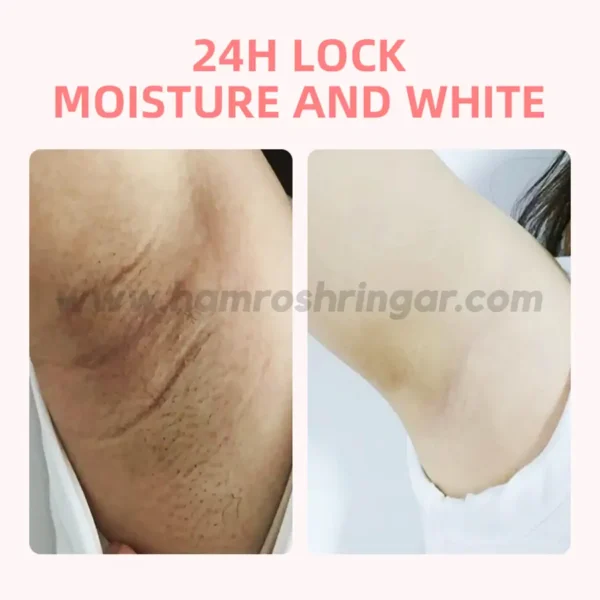 Gmeelan Peach Niacinamide Whitening Body Lotion - Before and After