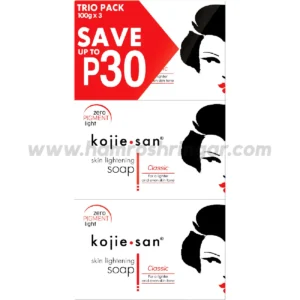 Kojie San Skin Lightening Soap (3 Pcs) - Each 100 g