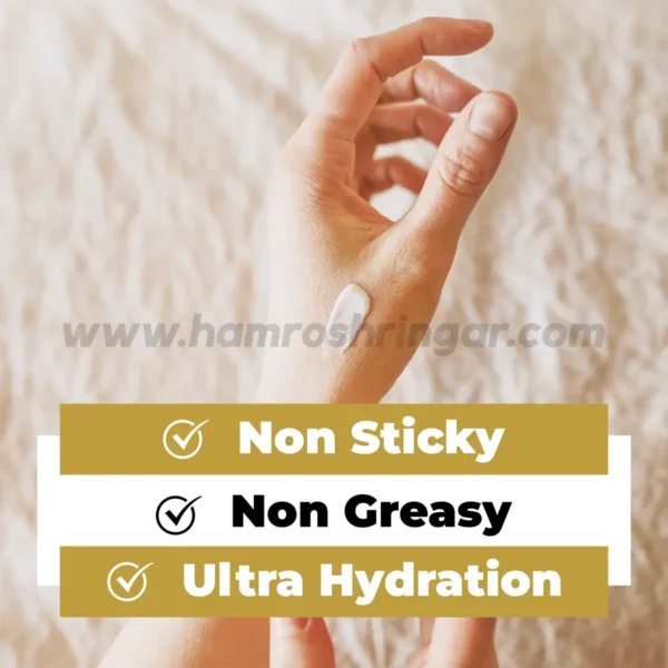 ALZIBA CARES Natural Moisturizing Body Lotion Ultra Hydration - Non Sticky and Non Greasy
