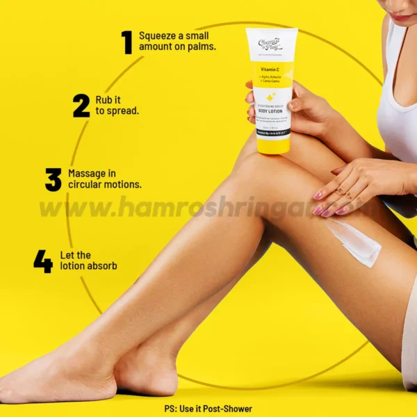 Chemist at Play Brightening Boost Body Lotion - How to Use?