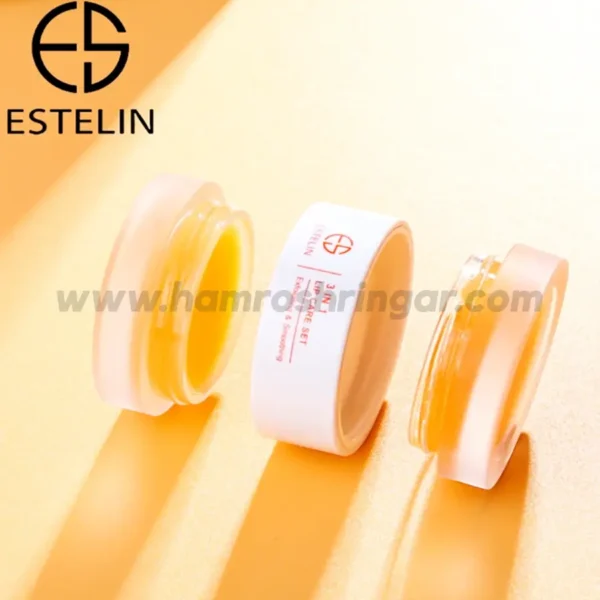 Estelin Vitamin C 3 in 1 Lip Care (Set of Lip Scrub, Lip Mask & Lip Balm) - 5 gm
