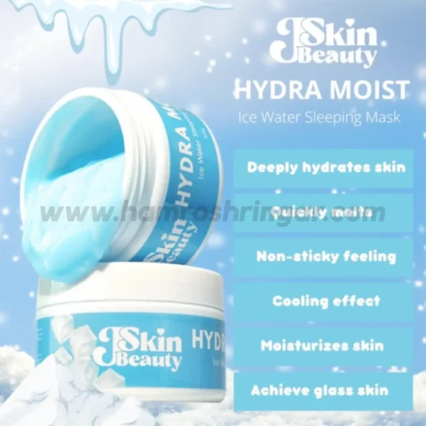 JSkin Beauty | Hydra Moist Ice Water Sleeping Mask - Benefits