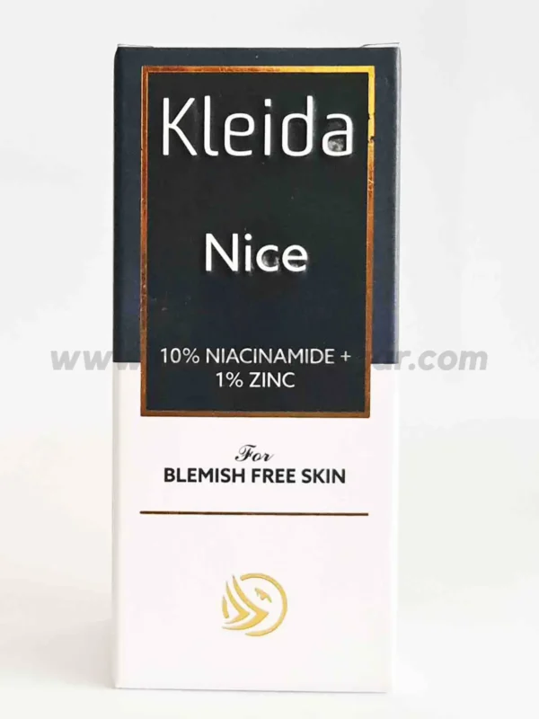 Kleida Nice Serum (Niacinamide 10% and Zinc 1%) - Cover