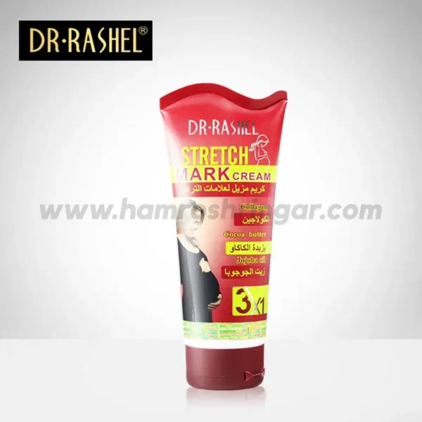 Dr. Rashel Stretch Mark Remover Cream with Collagen Cocoa Butter & Jojoba Oil - Front View