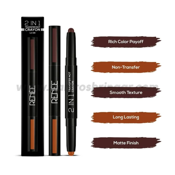 Renee 2 in 1 Transfer Not Crayon (LC 04) - Benefits
