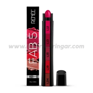 Renee Fab 5 Glossy 5 in 1 Lipstick - 7.5 g