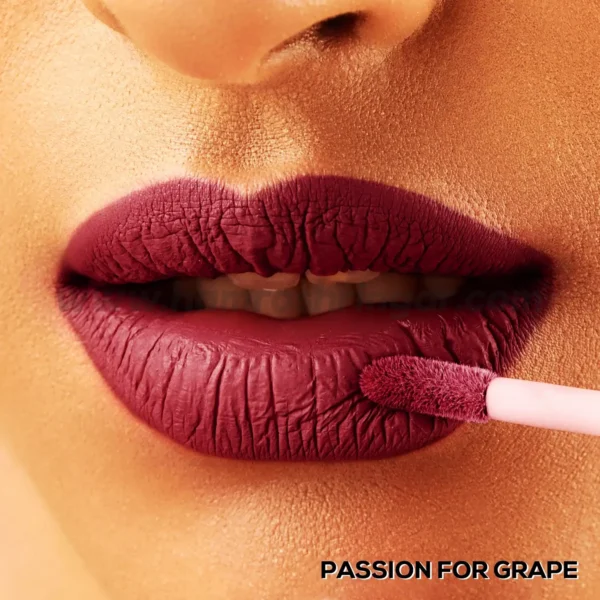 Renee Stay With Me Mini Matte Lip Color (Passion For Grape)