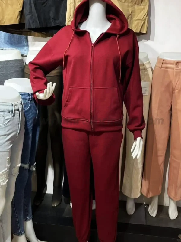 Tracksuit Set for Women (Maroon)