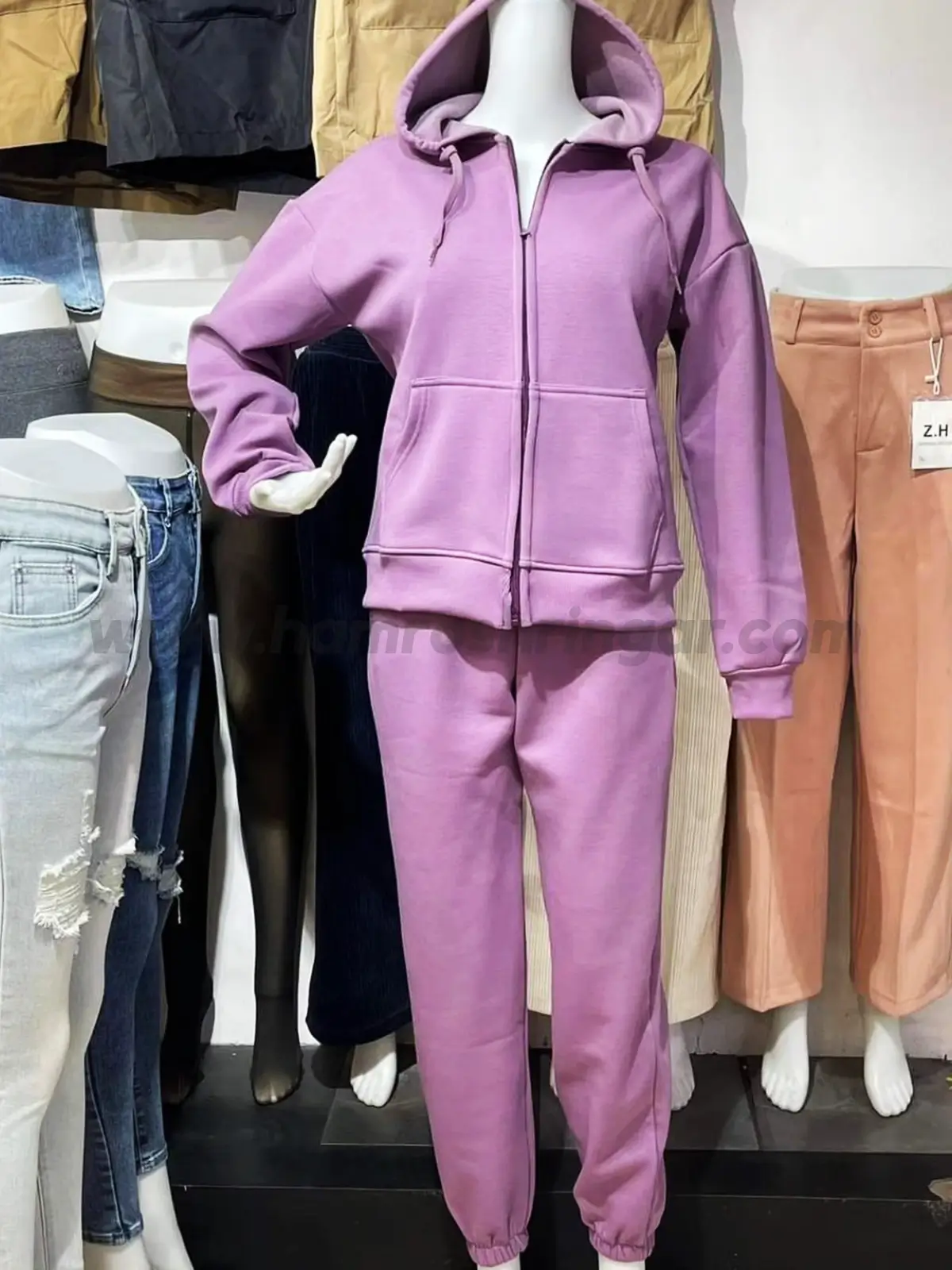 Tracksuit Set for Women (Purple) - Online Shopping in Nepal