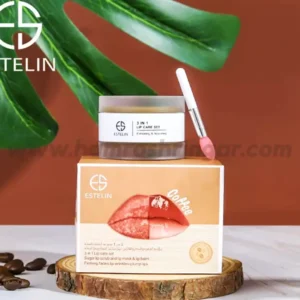 Estelin Coffee 3 in 1 Lip Care (Set of Lip Scrub, Lip Mask & Lip Balm) - 5 gm