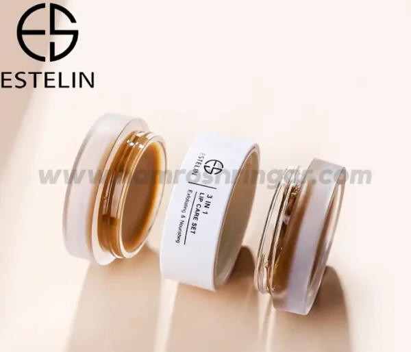 Estelin Coffee 3 in 1 Lip Care (Set of Lip Scrub, Lip Mask & Lip Balm)