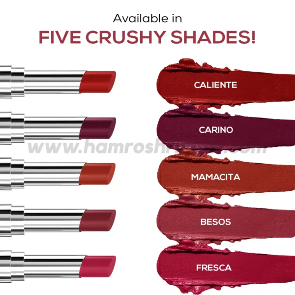 Renee Crush Glossy Lipstick - Shades