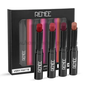Renee Very Matte Pack of 4 Matte Lipsticks - 1.6 gm each