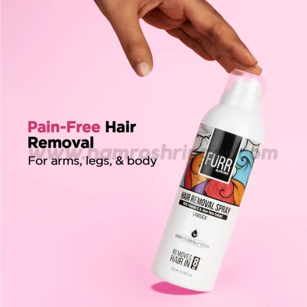 FURR Unisex Hair Removal Spray - Pain-Free Hair Removal