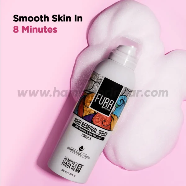 FURR Unisex Hair Removal Spray - Smooth Skin in 8 Minutes