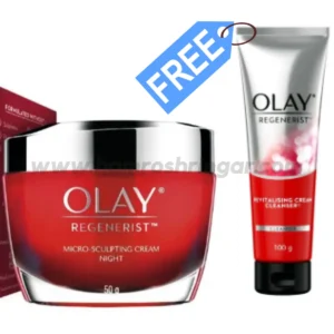 Olay Regenerist MSC Night Cream - 50 ml (FREE Olay Revitasing Cream Cleanser Save - Rs. 735)