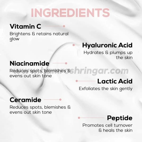 Renee Immortal Face Cream - Ingredients