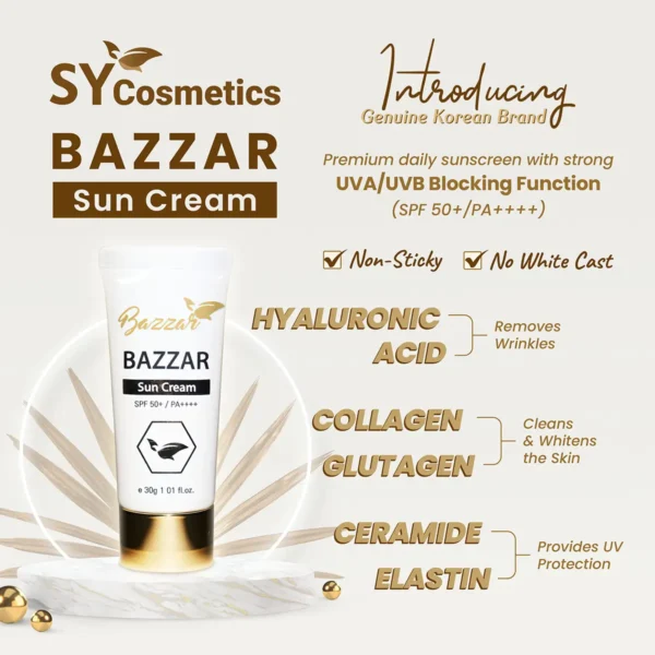 SY Sun Cream SPF 50+ / PA++++ (30 gm)