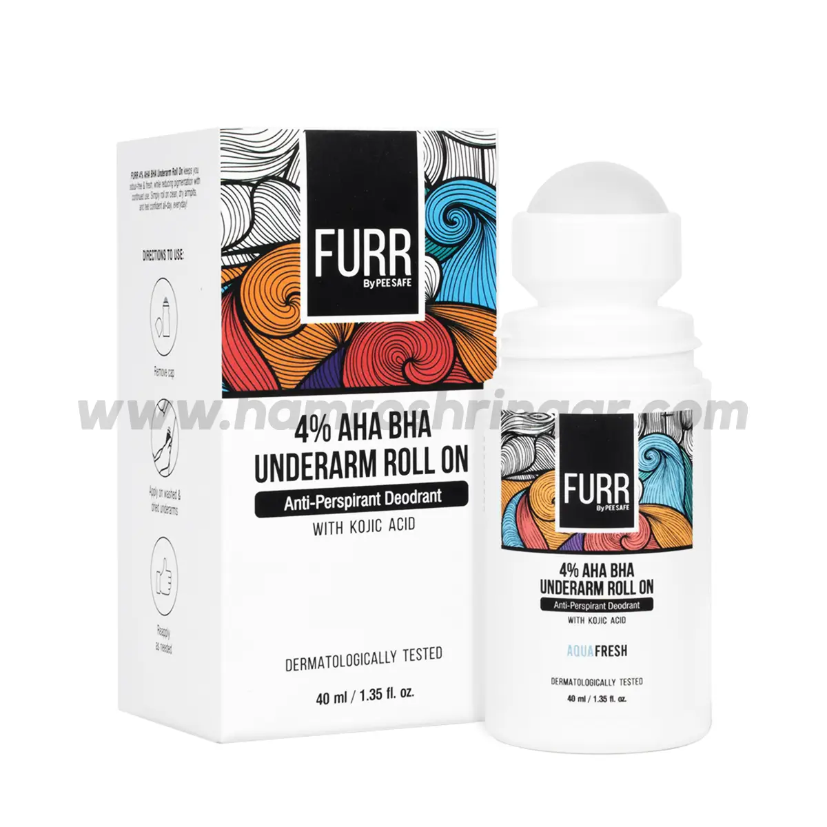 FURR 4% AHA BHA Underarm Roll On - 40 ml - Online Shopping in Nepal ...