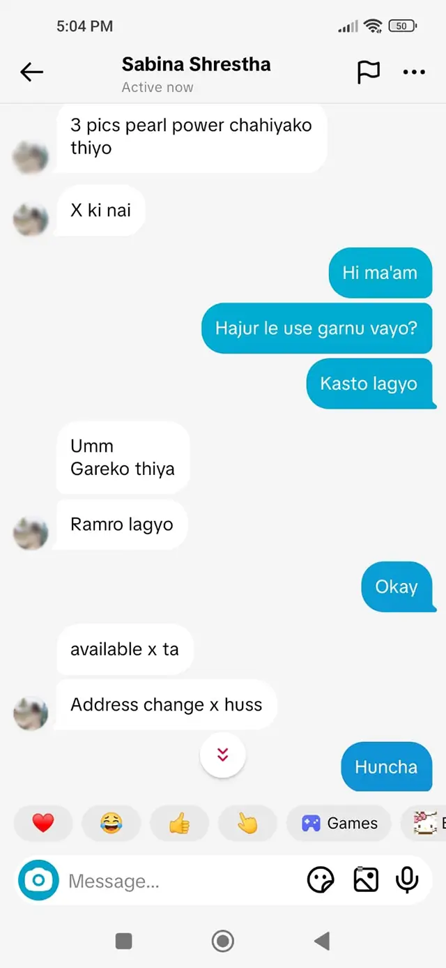 Review of Sabina Shrestha at TikTok